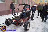 Презентация гоночного автомобиля командой BAJA MADI (г. Москва) в БГТУ
