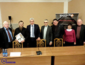Преподаватели и студенты БГТУ участвовали в презентации политологом Валерием Коровиным своих книг в Брянске