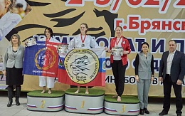 Студентка БГТУ заняла первое место в Чемпионате ЦФО по всестилевому каратэ