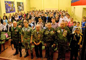 Перед праздником Победы студенты БГТУ организовали и провели урок мужества для студентов и школьников г.Брянска