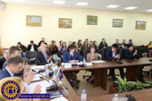 28 апреля 2017г. в БГТУ состоялся Международный круглый стол «Память о Великой Отечественной войне как генетическая и историческая основа евразийской интеграции»