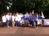31 мая 2015 г. студенты БГТУ приняли участие в акции, приуроченной ко всемирному Дню отказа от курения