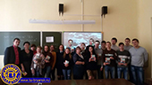 24 октября 2016 года в рамках декадника по профилактике ДТП среди студентов УНИТ прошла интерактивная игра на тему «Знать на «отлично» ПДД желает вам ГИБДД»