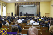 В БГТУ состоялась встреча студентов и преподавателей вуза с заместителем прокурора Бежицкого района г. Брянска Азаровским А.А.