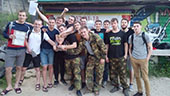 Команда БГТУ победила в Межвузовском чемпионате по военно-тактической игре пейнтбол