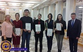 28 ноября в Хрустальном зале Правительства Брянской области прошла торжественная церемония чествования именных стипендиатов Брянской областной Думы и регионального Правительства, а также стипендиатов Правительства Брянской области имени П. Л. Проскурина 2