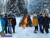 24-25 января 2016 г. студенты БГТУ приняли участие в традиционных мероприятиях, приуроченных к празднованию Татьяниного дня в пансионате «Салынь»