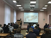 Чтение лекций в Белорусско-Российском университете доцентом кафедры «Начертательная геометрия и графика» Афониной Е.В.