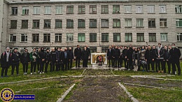 Сотрудники и обучающиеся БГТУ приняли участие в праздничных мероприятиях, посвященных 78-й годовщине освобождения города Брянска от фашистских захватчиков и 1036-летию города Брянска