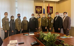 Студент БГТУ принял участие во встрече с Героем Российской Федерации А.В. Постоялко