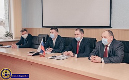 Встреча администрации вуза с представителями УМВД России по городу Брянску
