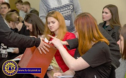 В БГТУ состоялась интерактивная игра «Выборы» 
