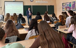 Участие БГТУ в профориентационных мероприятиях с обучающимися средних общих образовательных учреждений города Рославля Смоленской области