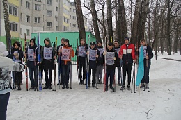 Первенство по лыжным гонкам в ПК БГТУ