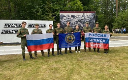 Сборная команда студентов БГТУ стала абсолютным победителем спортивно–патриотического турнира «Партизанские тропы»