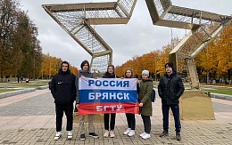 Студенты БГТУ приняли участие во «Всероссийском дне ходьбы» в рамках программы Олимпийского комитета России «Олимпийская страна»