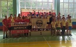 Сборная команда студентов БГТУ в командном зачете стала серебряным призёром регионального фестиваля ВФСК ГТО