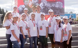 Волонтеры Брянского государственного технического университета приняли участие в масштабных мероприятиях, посвященных празднованию 75-ой годовщины освобождения Брянщины от немецко-фашистских захватчиков