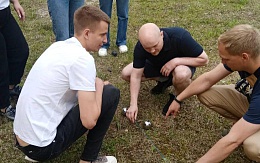 В БГТУ в рамках национального проекта «Спорт – норма жизни» студенты приняли участие в игре «Бочче»