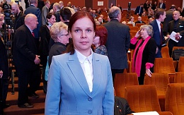 Общее собрание РАН состоялось в Большом зале Российской академии наук 