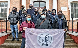 Иностранные студенты БГТУ посетили музей-усадьбу писателя графа А.К. Толстого в с. Красный Рог