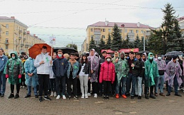 Участие иностранных студентов БГТУ в Международном патриотическом фестивале «Партизанскими тропами Брянщины»