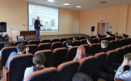Профориентационная встреча учащихся Центра технического образования г. Новозыбкова Брянской области на базе МБОУ СОШ №3 с представителями кафедры «Технология машиностроения»