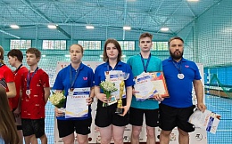 Студент БГТУ стал чемпионом открытого клубного чемпионата федерации настольного тенниса Смоленской области