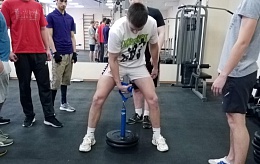 В БГТУ состоялось личное первенство студентов второго курса по армлифтингу