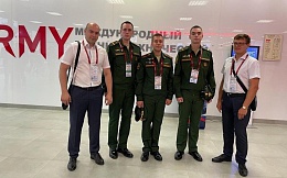 Делегация БГТУ приняла участие в Международном военно-техническом форуме «Армия-2022»