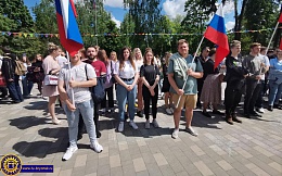 1 июня 2022 г. обучающиеся  БГТУ приняли участие в мероприятиях, посвящённых Дню защиты детей