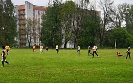 Участие иностранных студентов БГТУ в товарищеском матче по футболу, приуроченному к Национальному празднику Республики Камерун