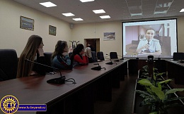 Состоялся урок налоговой грамотности в формате видеоконференцсвязи для обучающихся БГТУ