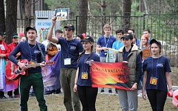 Студенты БГТУ  приняли участие в ХХХI туристическом  фестивале  "Под облаками»