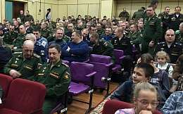 БГТУ и «Бастион А. Виноградова» поздравил с Днем защитника Отечества войсковую часть № 42685
