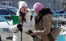 Будущие социологи работали на выборах Президента России