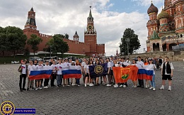 12 июня 2022 г. делегация БГТУ приняла участие в праздновании Дня России на Красной площади