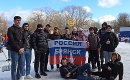 Студенты БГТУ приняли активное участие в Фестивале зимнего спорта и здорового образа жизни  «Северное сияние 2022»