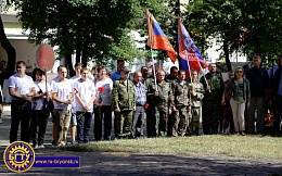 22 августа 2018 г. делегация БГТУ приняла участие в торжественном митинге, посвященном 120-летию со дня рождения Дмитрия Николаевича Медведева