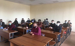 Иностранные студенты БГТУ приняли участие в мероприятиях, проходящих в рамках проведения декадника «Наше здоровье – в наших руках!»