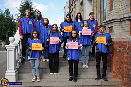2 сентября 2022 года в БГТУ прошла акция «Мы против терроризма», приуроченная ко Дню солидарности в борьбе с терроризмом